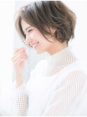 海浜幕張/髪質改善/ことりベージュ♪マッシュパーマボブf