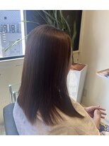 ニジチャウ(Nijichaw)&nbsp;髪質改善 酸性ストレート　セミロング