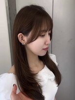 ビューナゴヤ 名駅(VIEW NAGOYA)&nbsp;前髪カタログ/イメチェンスタイル／ウェーブパーマ/こなれミディ