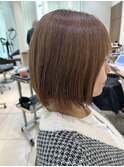 重すぎないボブスタイル