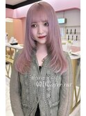 韓国レイヤーカットで垢抜けヘアに♪