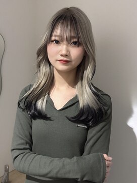 モニカ 栄店(MONIQA) シルバー 裾カラー