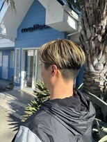 マリブヘアリゾート 太田店(malibu hair resort)&nbsp;ツーブロック&ハイライト