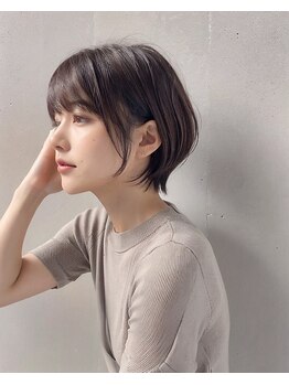 グロウ 赤羽(grow)の写真/ショートこそカット技術が重要！360°どこからみても美フォルムなスタイルで小顔魅せも◎[赤羽駅徒歩5分]