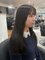 ナウアズ(now as.)&nbsp;顔周りレイヤーカット【樋富】【now as. 明石駅3分】