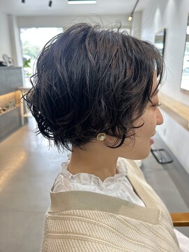 ドットエフ(.f) ショートパーマ/ニュアンスパーマ