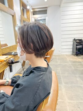 ニューラインギンザ(New-Line 銀座) 刈り上げ丸みショート(金子涼)