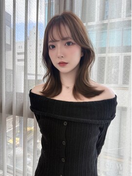 ボタン ハカタ(VOTAN hakata) 博多美容室/ベージュカラー/レイヤーカット