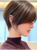 ショート/ブラウン