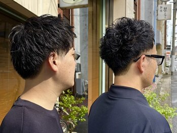 ヒサ(hisa)の写真/【岐阜駅車で5分】［メンズカット＋パーマ￥8500～］ON・OFFどちらも対応可能なスタイルをご提案◎