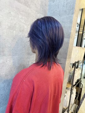 ブレイブ ヘアデザイン(BRaeVE hair design) ブルーラベンダー&ウルフ