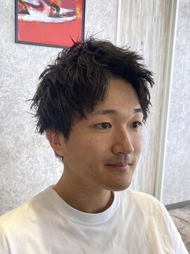 ステレオ ヘアデザイン 安城店(STEREO HAIR DESIGN) スパイキーショート×ソフトツイスト（10月）