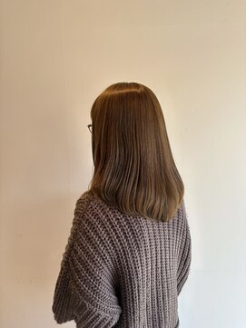 ペスカケイクリエイティブ(PESCA K-CREATIVE) イルミナカラーでつくる 赤味オフ艶ミディ