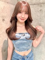 ロンドルピナス 小倉(Lond Lupinus) ミディアムレイヤーカット/似合わせカット/大人ガーリー/20代