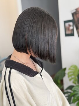 アロハナ 津店(ALOHANA) 髪質改善ストレート/酸性縮毛矯正/ボブスタイル/10代20代/黒髪