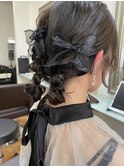 ツインヘアアレンジ