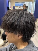 ハッシュタグネイビー 仙台駅前店(#NAVY) ツイストスパイラル仙台美容室波巻きシャドウパーマサーフカール