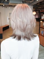アルバム 渋谷パルコ(ALBUM)&nbsp;ミディアムダブルカラーハイトーン韓国ヘア_ba588861