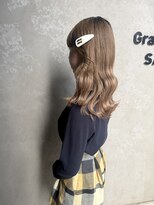 コトナ(kotona)&nbsp;【巻き下ろしヘアアレンジ】ヘアセット韓国巻きハーフアップ渋谷
