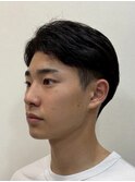 メンズソフトツーブロックビジネス清潔感センターパート