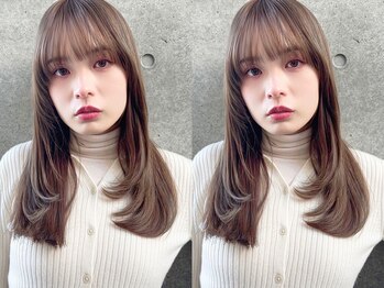 セシルヘアー 高知店(Cecil hair)の写真/≪はりまや橋/再現性◎≫春の光を味方に◎ツヤと動きのある顔周りカットで、新しい私へ。Cecil hair 高知店