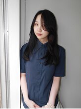229 セミロング レイヤーカット/ラベンダーブラウン