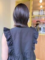 ヒントステーション(HINTSTATION)&nbsp;〈浅草 半個室〉ナチュラルベージュブラウン×肩ボブ