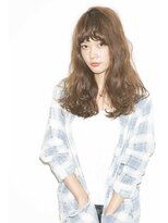ピープル(people) [People]外国人風 アンニュイバング×アンニュイパーマ