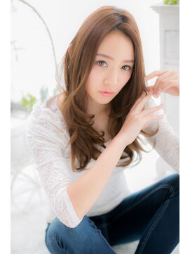 ローレン(LOREN) 【RUCE】透明感×美肌♪大人フェミニンウェーブロング★