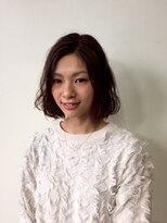 ビューメゾン(BEAU MAISON)&nbsp;【ピンクアッシュがカッコイイ！】大人ゆるふわボブ