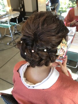 アール サロン ナゴヤ(Rr SALON NAGOYA) 和装のアレンジスタイル♪