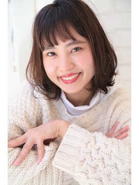 ヴィックス クリスタル(VIC’S crystal) オレンジベージュ＿フレンチボブ