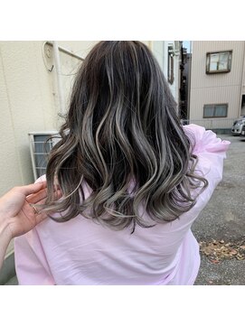 シフト ニュートラル(SHIFT N) バレイヤージュ ホワイトグレージュ