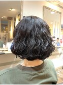 肩上ウェーブスタイル