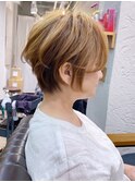 立体感・絶壁カバー・美シルエットくびれショートボブ【BISA】