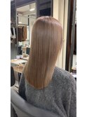 #黒髪#ボブルフ#ネビージュ#小顔#ワンレン