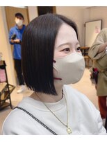 ネオリーブ クーロ(Neolive curro) 重たく見えないぷつっとボブ◎