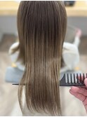 透明感ロング
