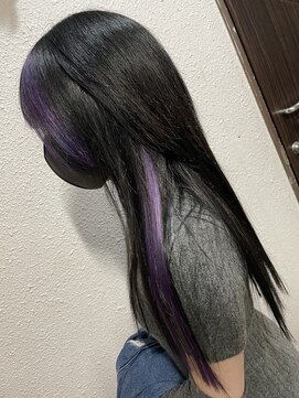 ディー エメ(D-aimer-) ロングにイメチェン+ポイントカラーで更にイメチェン☆