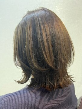 ルーファス 恵比寿 渋谷(Ruufus) 外ハネくびれボブ【ruufus恵比寿渋谷】2311