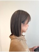 ぱつんとボブ