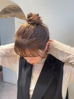 ロカ(roka) オリーブベージュ/ヘアアレンジ