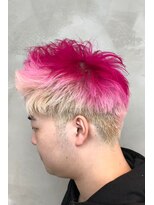 ギークス(GEEKS)&nbsp;【GEEKS渋谷】ルーツカラー/デザインカラー/ピンク/イメチェン