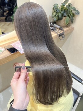 ヒビヲ(HIBIO) ミルクティーベージュカラーケアブリーチ髪質改善トリートメント