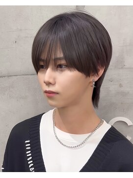 ケアウメダ(CARE UMEDA) 【CARE UMEDA】シースルーラウンドウルフ 中尾