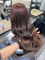 ベレーザ 渋谷(BELEZA)&nbsp;7043髪質改善アッシュブラックカーキベージュ韓国ワンホンヘア