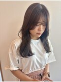韓国風ロングヘア