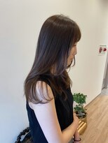 エウ(eu)&nbsp;レイヤーカット× オリーブブラウン