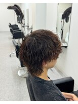 ブライト(BRIGHT)&nbsp;［BRIGHT］マッシュウルフ×波巻き［静岡/メンズ/静岡駅］