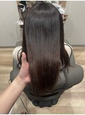 艶々ストレートヘア